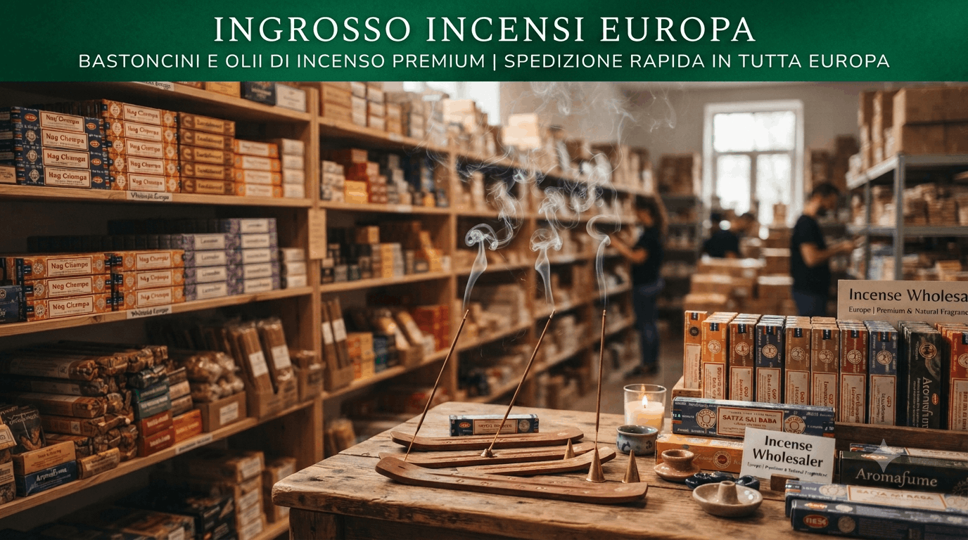Come scegliere un fornitore all'ingrosso di incensi in Europa
